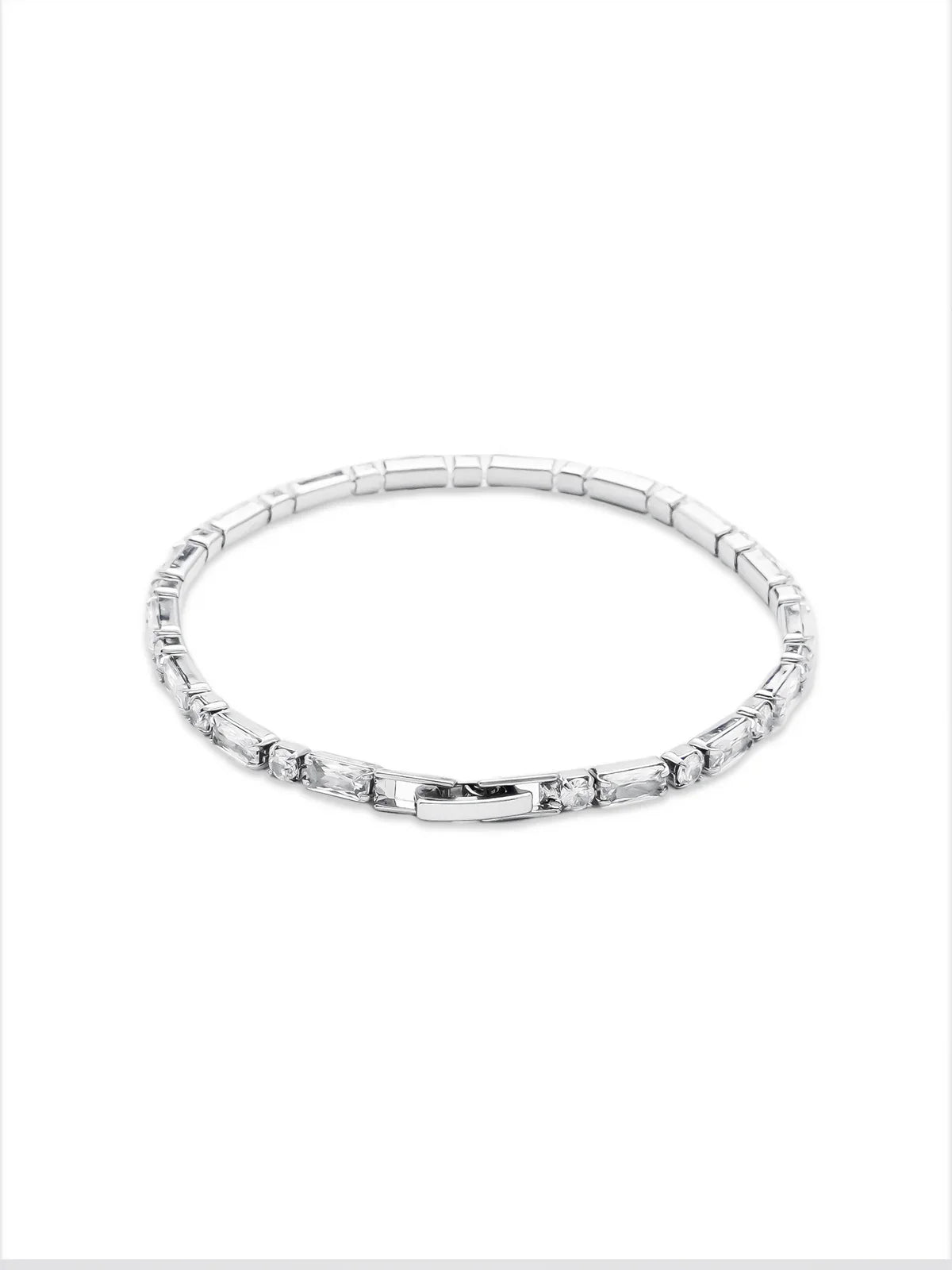 EMERALD CUT TENNIS BRACELET