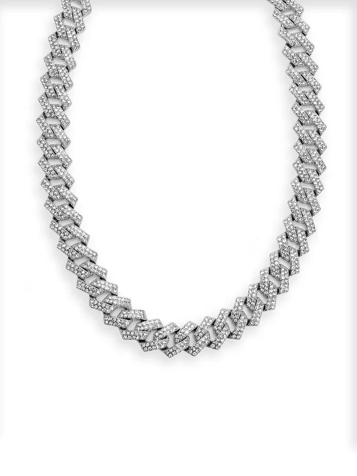 PRONG CUBAN CHAIN