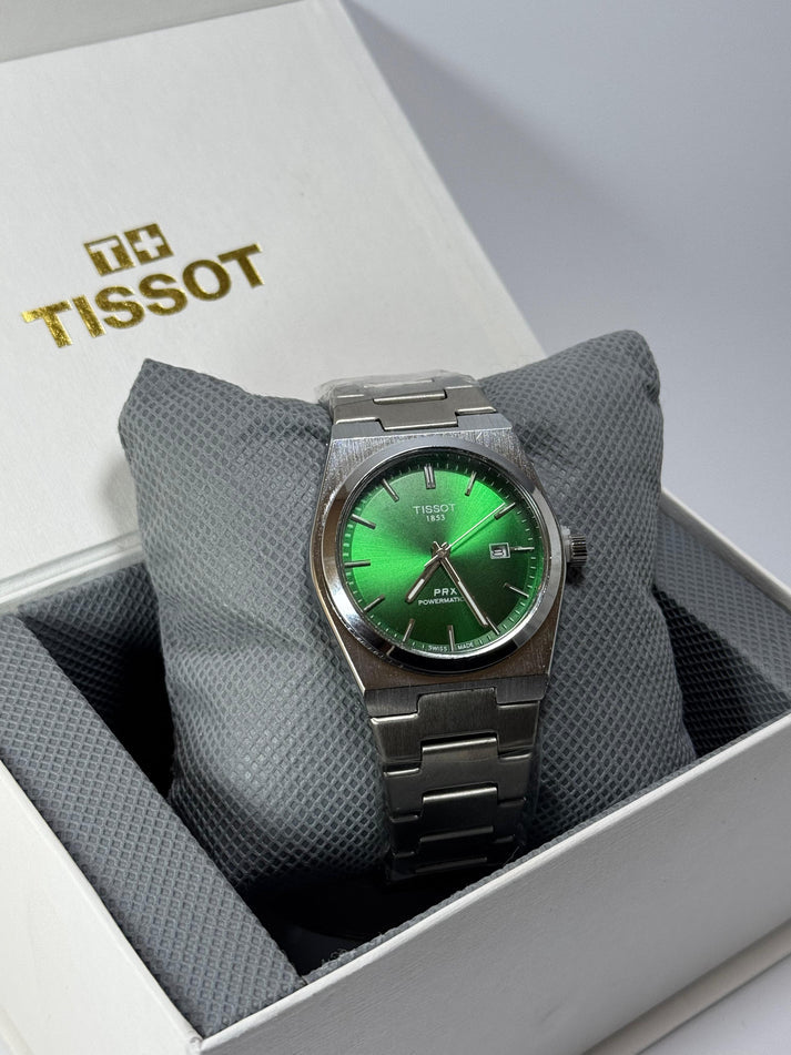 Tissot PRX Silver - Green Dial