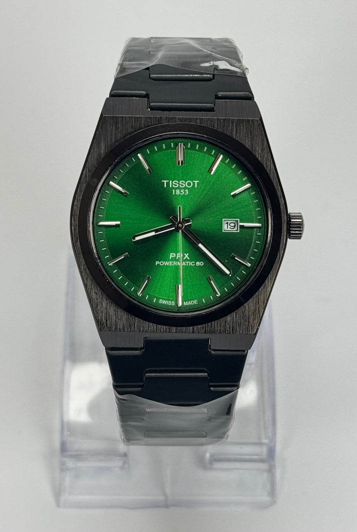 Tissot PRX Black - Green Dial