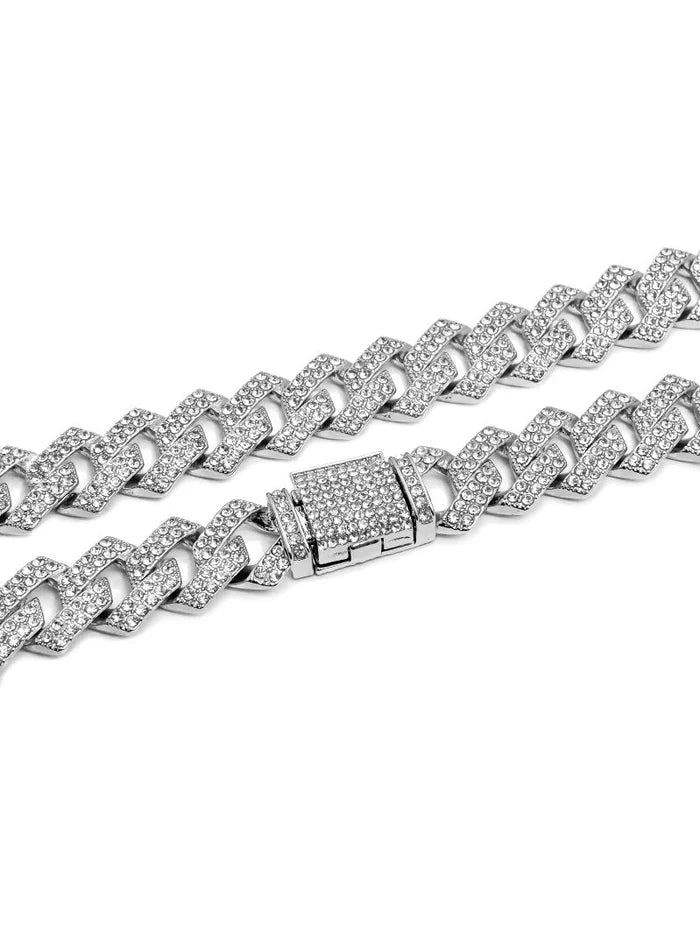 PRONG CUBAN CHAIN