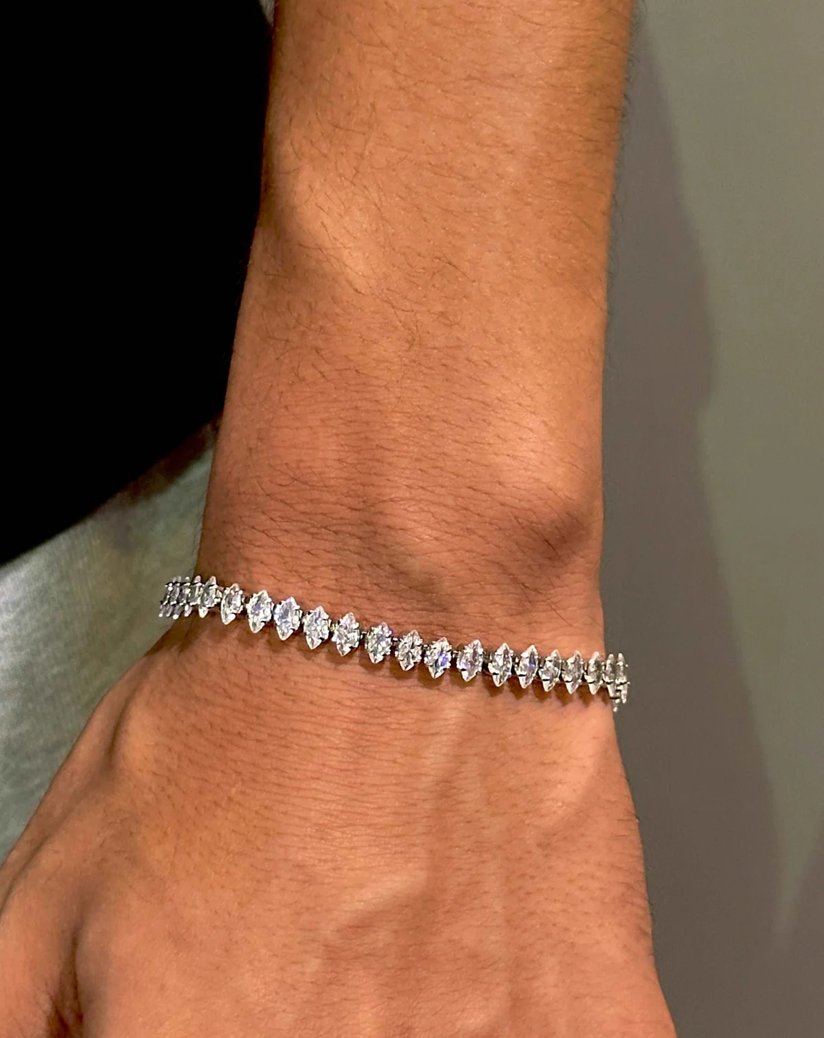 MARQUISE CUT TENNIS BRACELET
