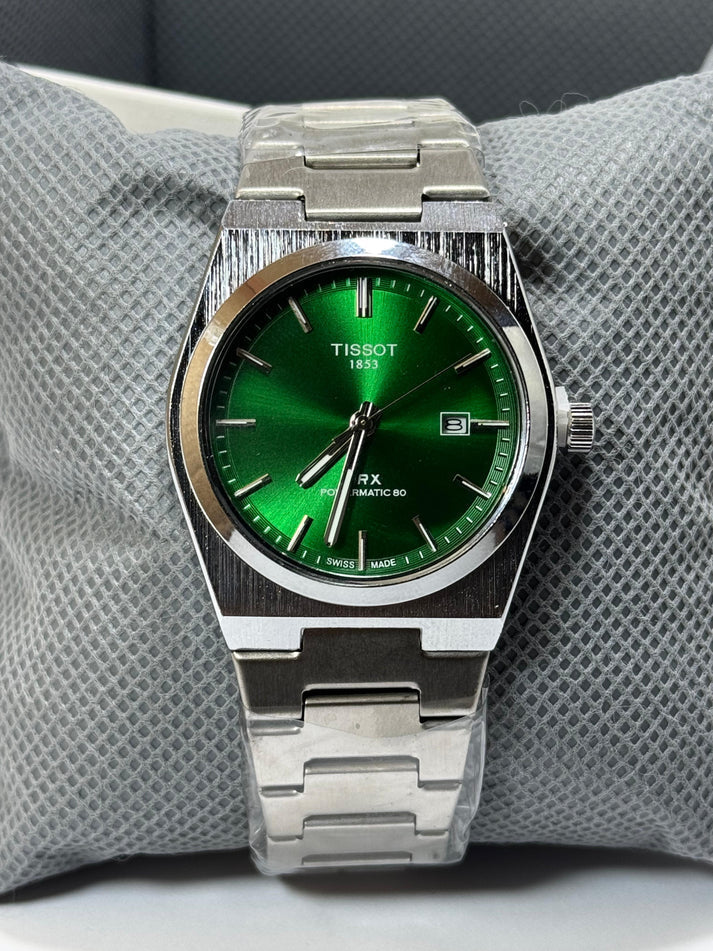 Tissot PRX Silver - Green Dial