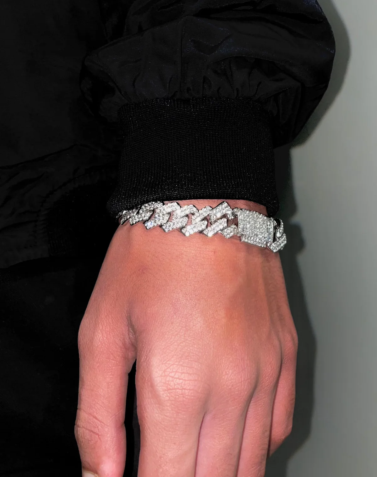 PRONG CUBAN BRACELET