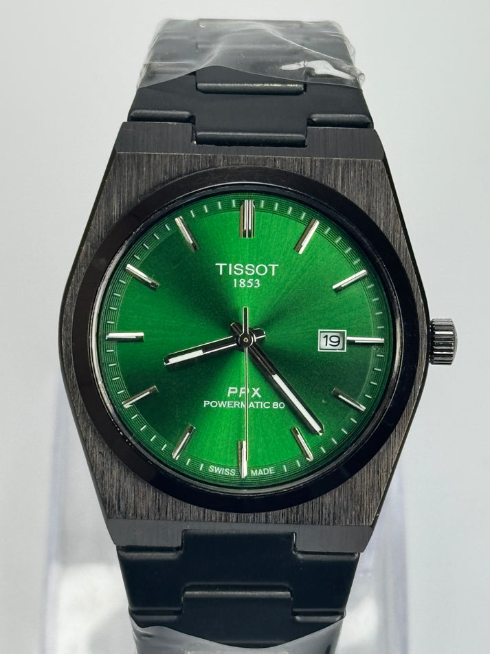 Tissot PRX Black - Green Dial