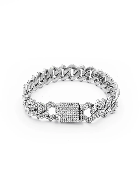 PRONG CUBAN BRACELET